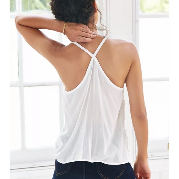 Kimchi Blue Crochet Eyelet Camisole from UO, Size M - Picture 6 of 11